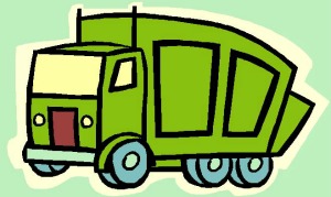 300x179 Recycling Truck Clipart