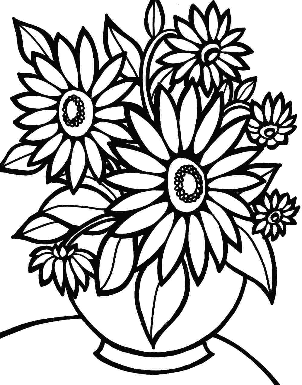 Download Daisy Flower Garden Coloring Pages - Garden Design