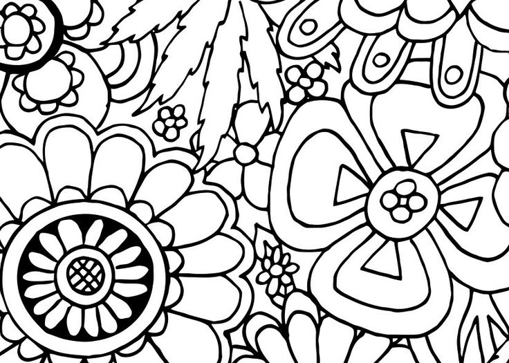 736x525 41 Best Hippie Coloring Pages Images World, Adult