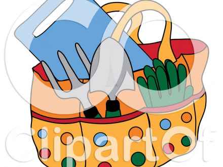 440x330 Garden Clipart, Free Black And White Graphics, Antique Garden