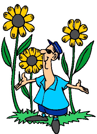334x460 Cartoon Clipart Gardener