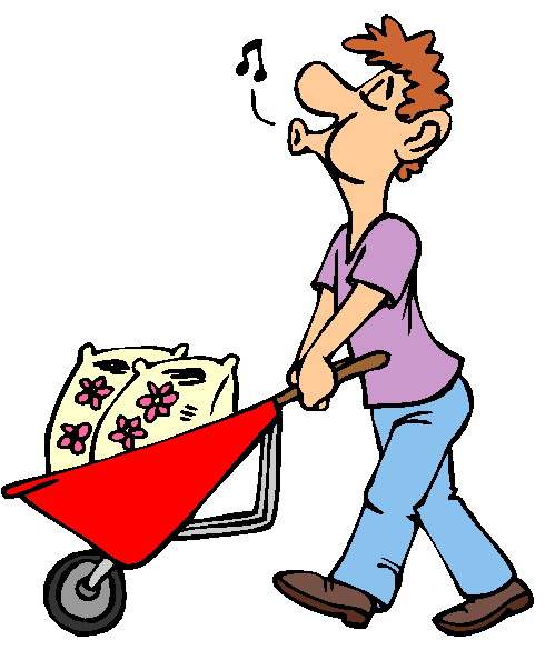 490x585 Clipart Gardening