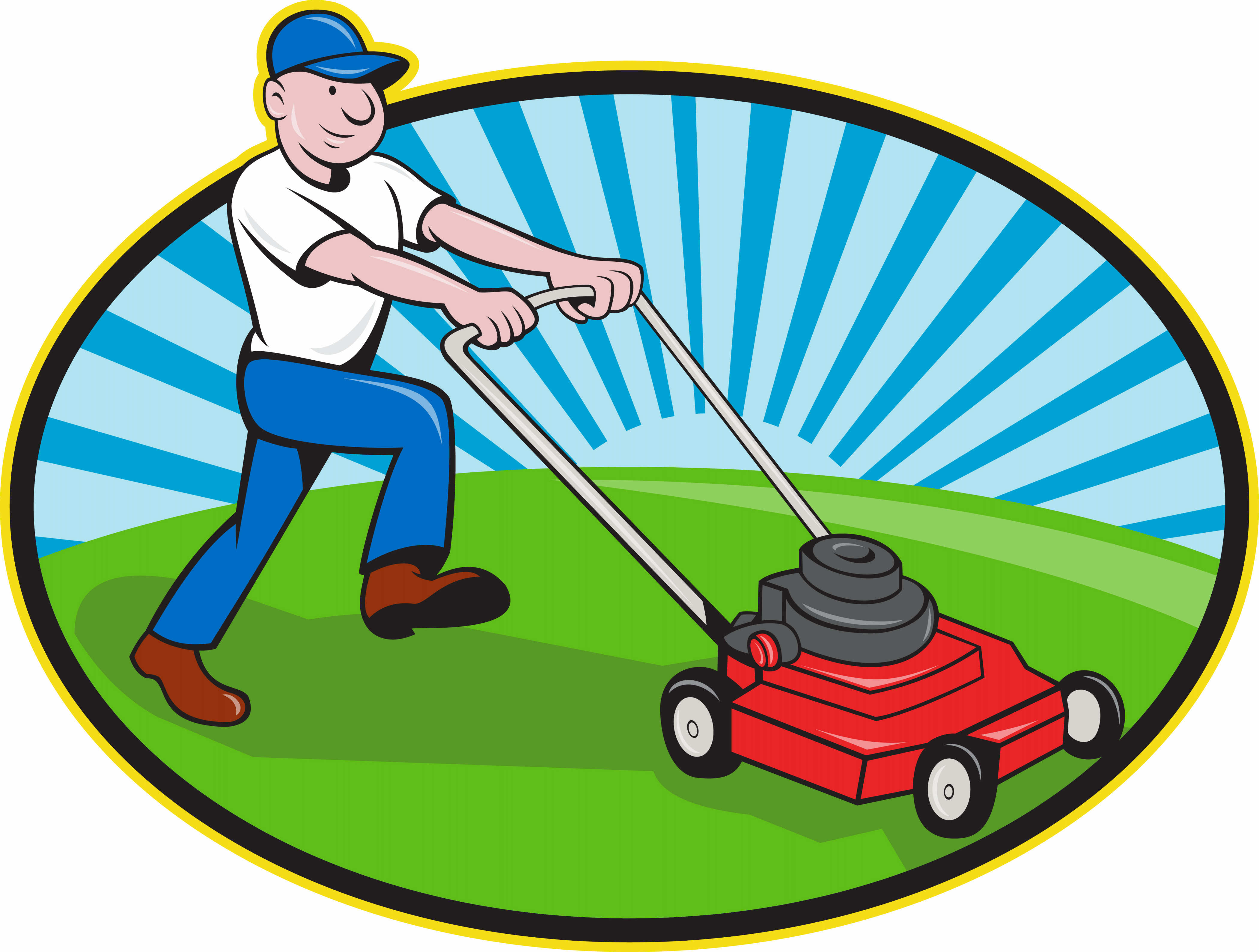 4200x3176 Lawn Mower Cartoon Free Download Clip Art Free Clip Art On