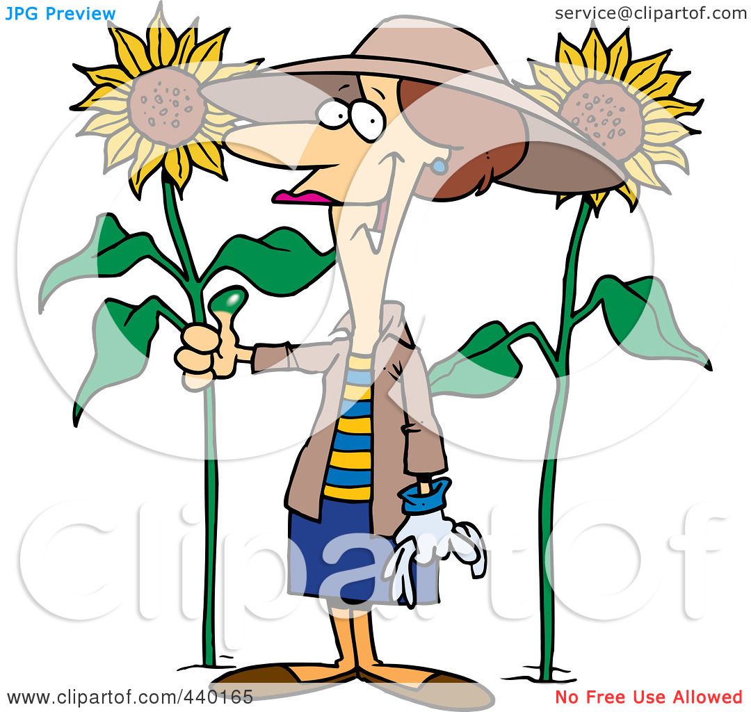 1080x1024 Royalty Free (Rf) Clip Art Illustration Of A Cartoon Green Thumb