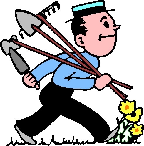 490x496 Gardener Clipart Letters Example