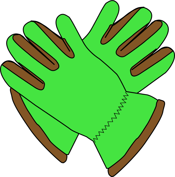 600x604 Gloves Clip Art