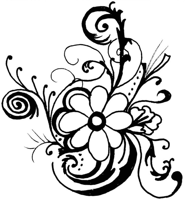 Gardening Clipart Black And White