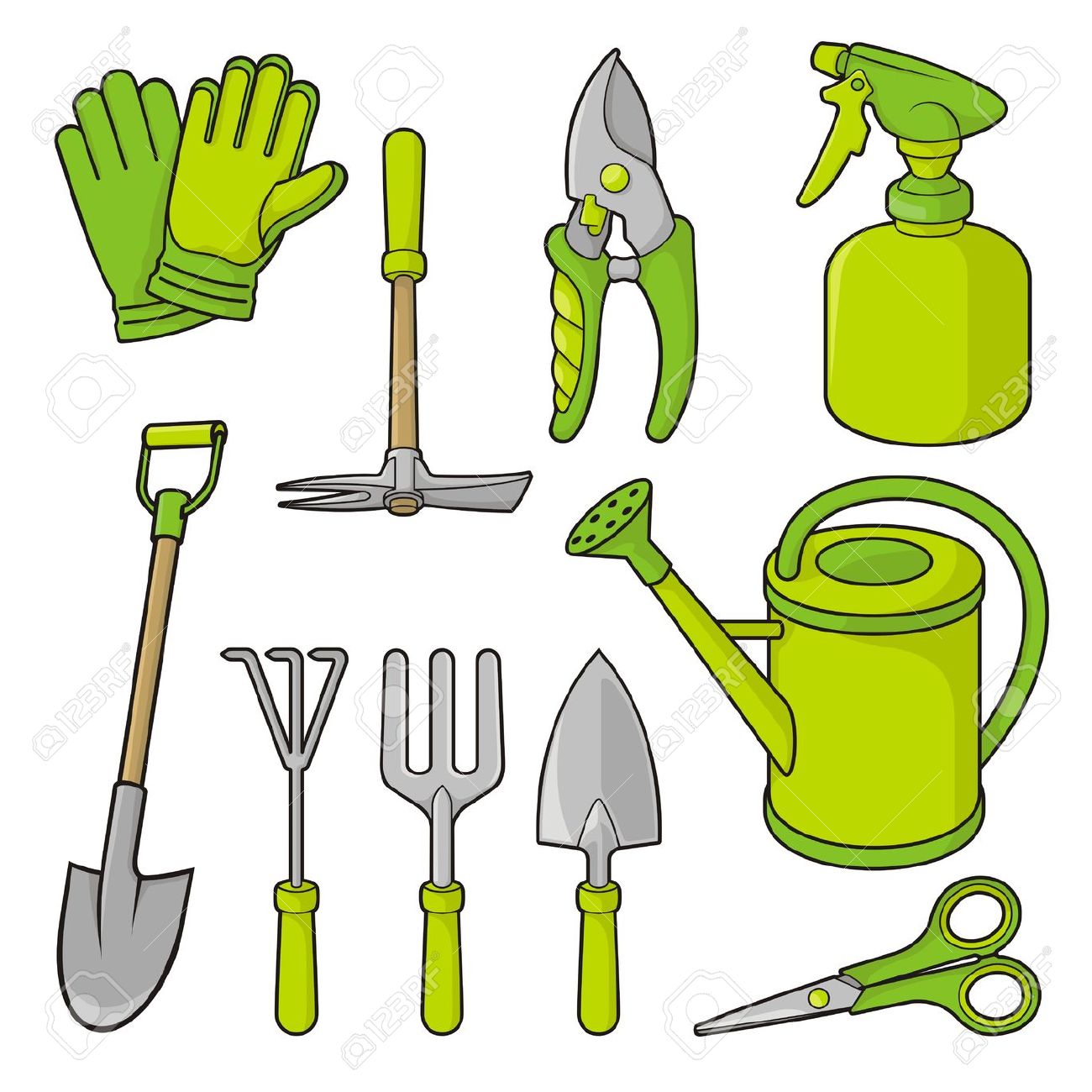 1300x1300 Gardening Tools Clip Art Free You Can Find Out More Details