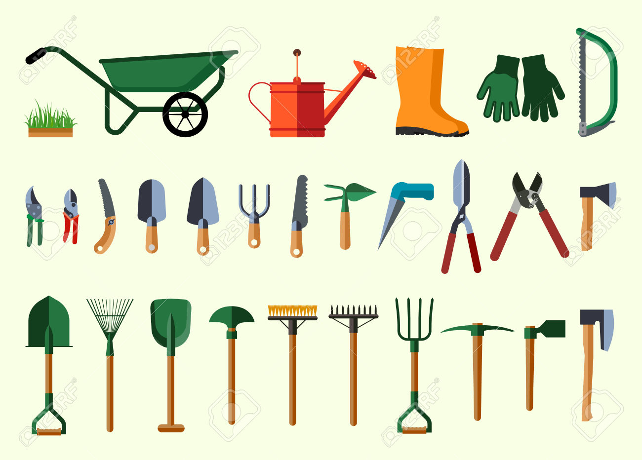 1300x932 Gate Clipart Gardening Tool
