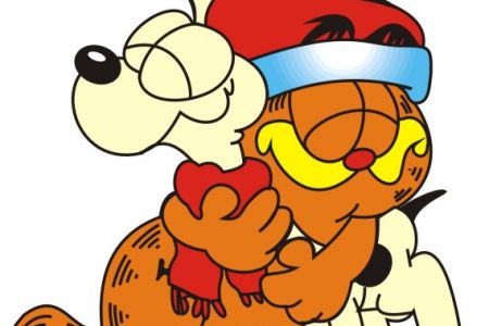 450x300 Garfield And Odie Clip Art