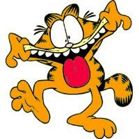 200x200 Garfield Clipart