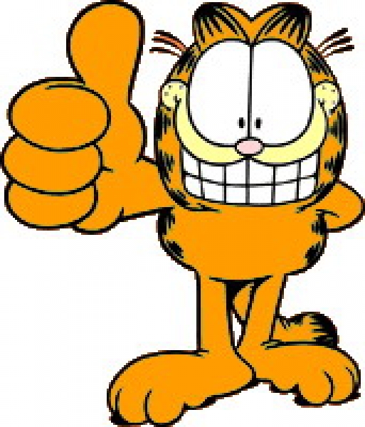 513x600 Garfield Clipart School