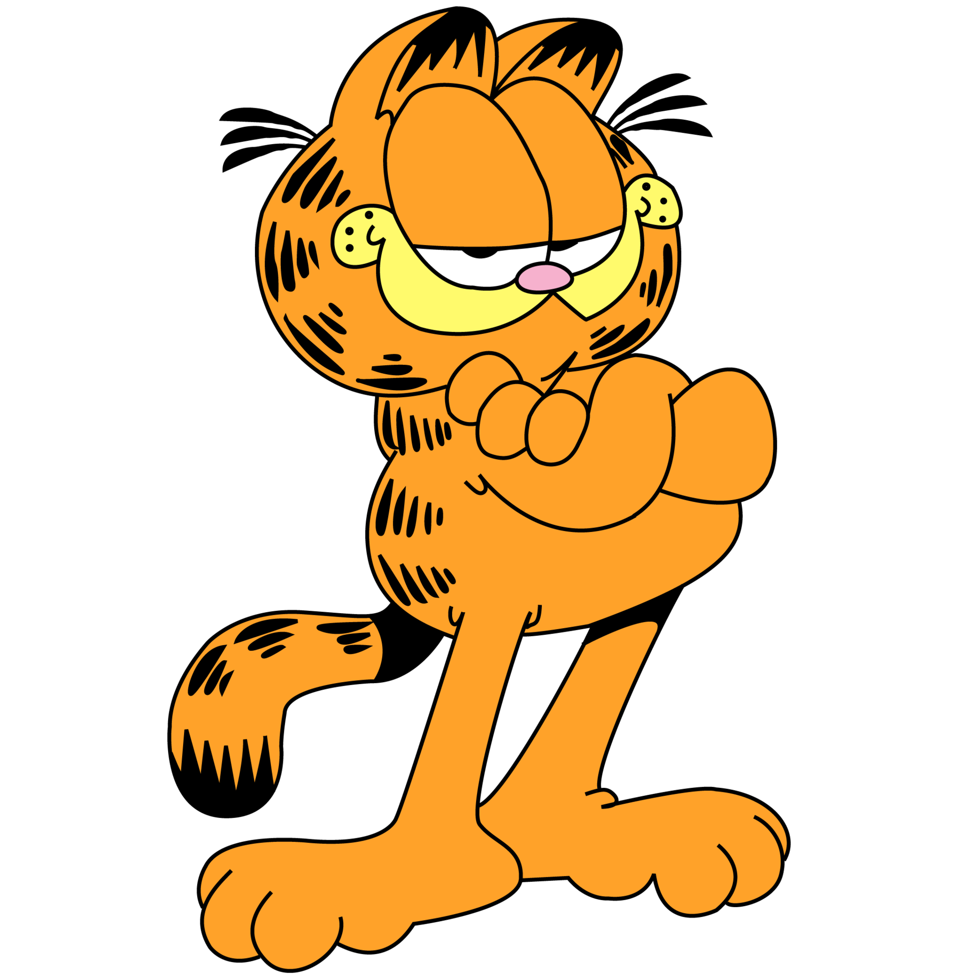 1960x1960 Garfield Clipart Transparent