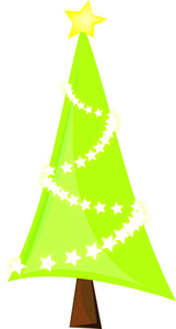 161x300 Free Christmas Tree Clip Art Image