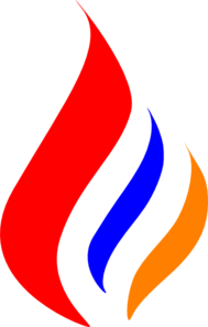 189x297 Gas Flame Logo Clip Art