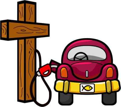 400x354 Image Cross Gas Station Cross Image