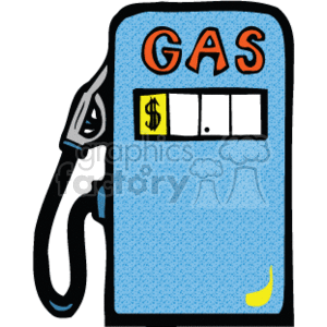 300x300 Royalty Free Gas Pump 153669 Vector Clip Art Image