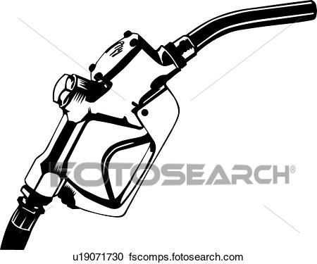 450x375 Clipart Of Gas Pump U19071730