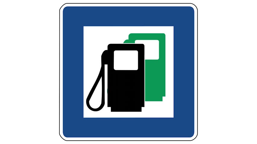 852x480 Gas Pump Icon Stock Footage Video Shutterstock