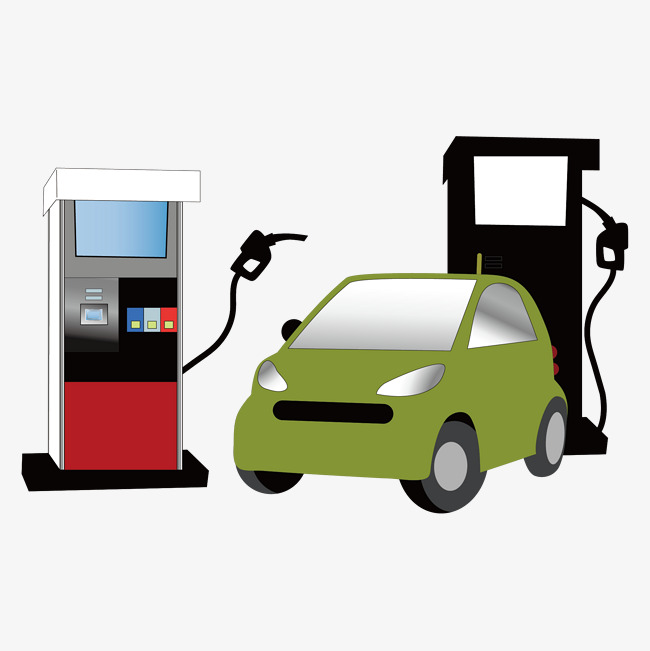 650x651 Gas Station Vector Material, Gas, Car, Refuel Png And Vector