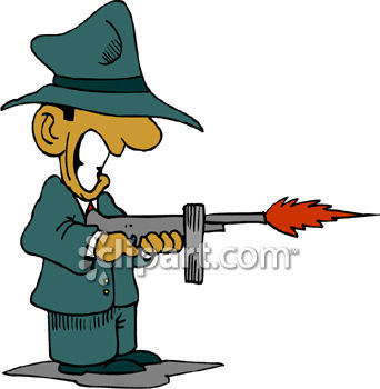 342x350 Clip Art Gun Cool Clip Art