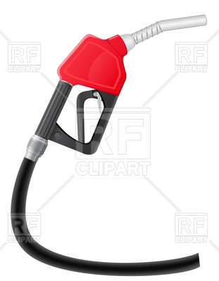 311x400 Gasoline Pump Nozzle Royalty Free Vector Clip Art Image