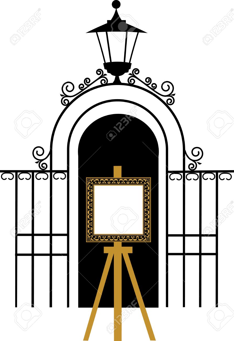 892x1300 Gothc Clipart Gate