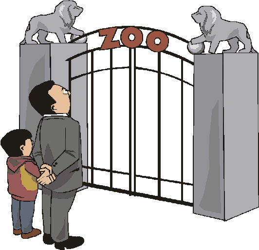 532x513 Zoo Clipart Entrance Gate