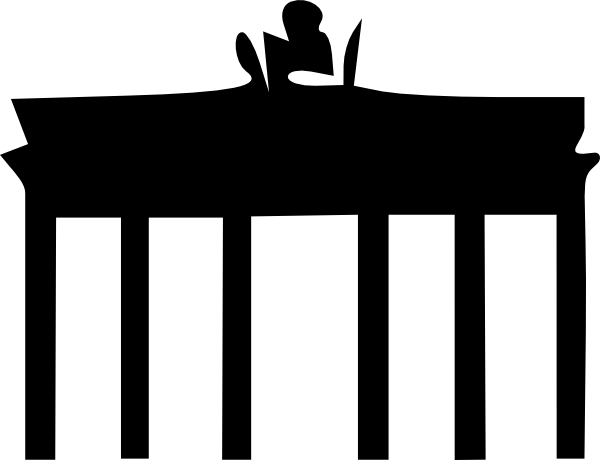 600x460 Brandenburger Gate Clip Art