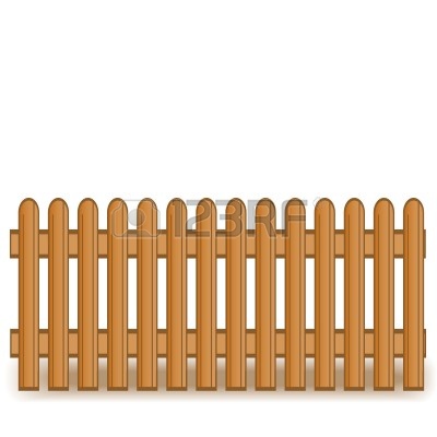 400x400 Fence Clip Art