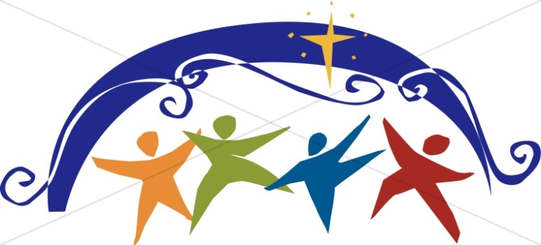 776x352 Christian Celebration Gathering Of The People Inspirational Clipart