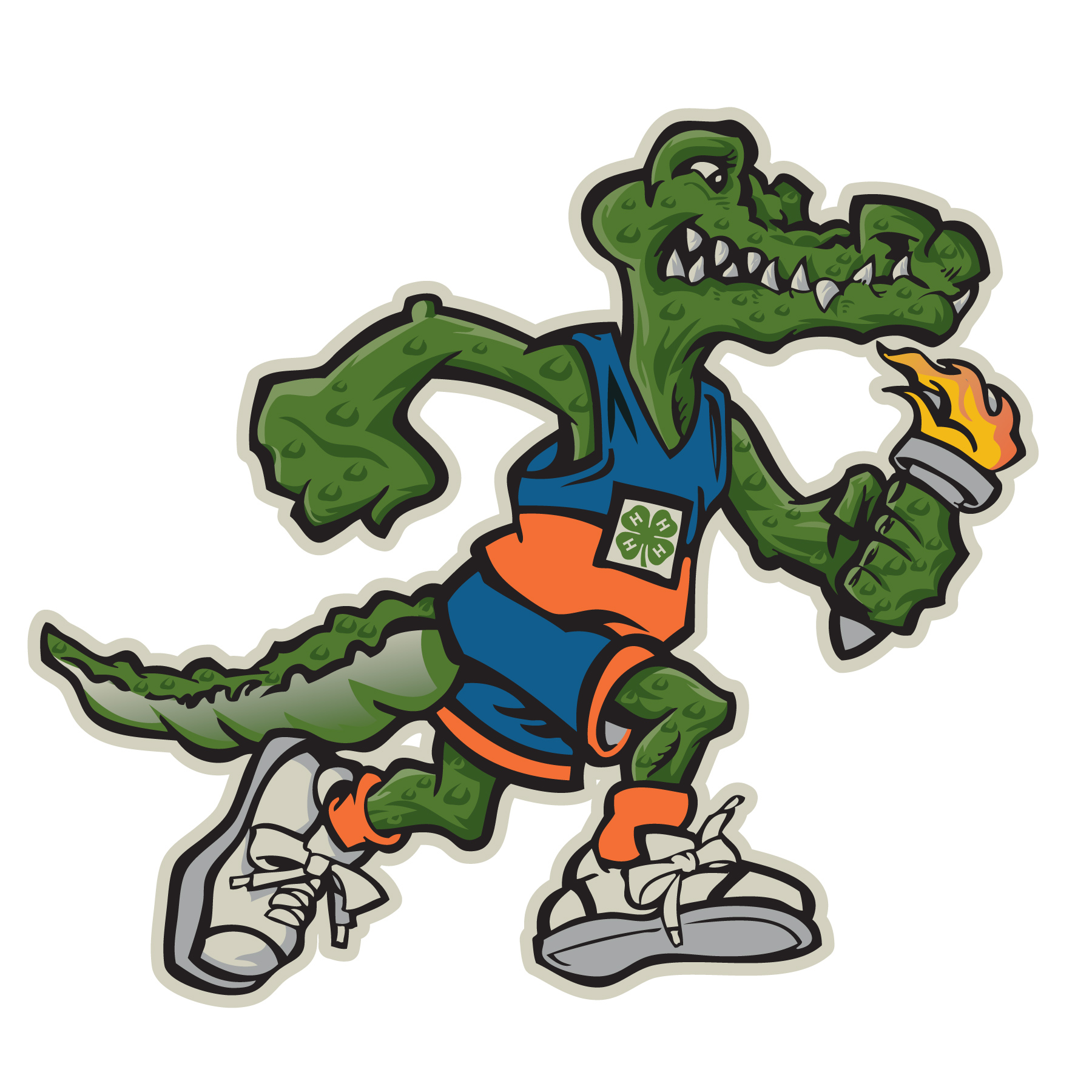 1800x1800 Florida Gator Clipart
