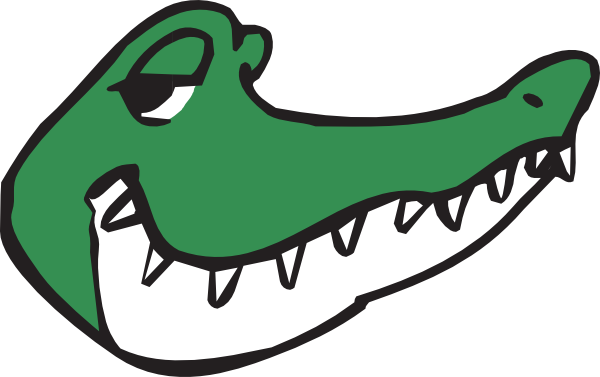 600x377 Gator Clip Art Chadholtz