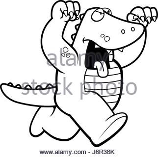 322x320 Illustration Of An Angry Gator Alligator Crocodile Head Snout