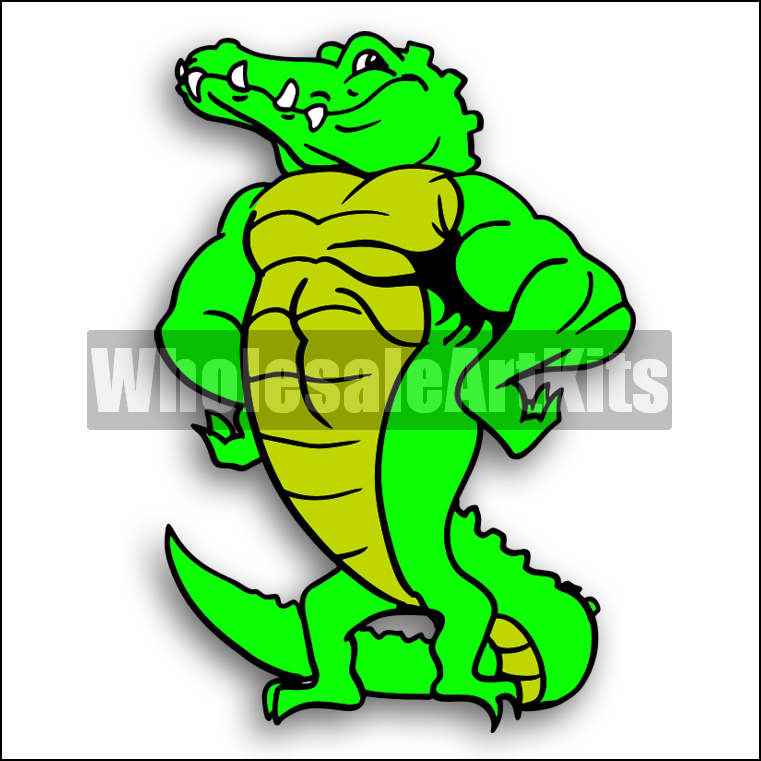 761x761 Gator Clipart Kit 01 For Coreldraw And Illustrator