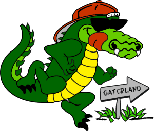 300x257 Cool Clipart Gator