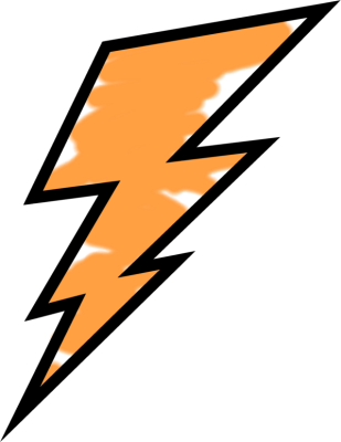 309x400 Lightning Bolt Outline Clipart Panda