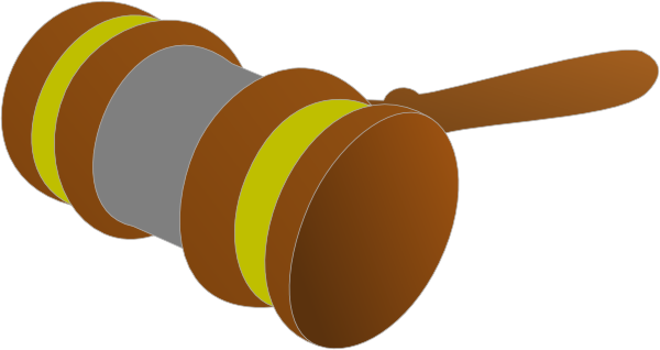 600x318 Gavel Clip Art