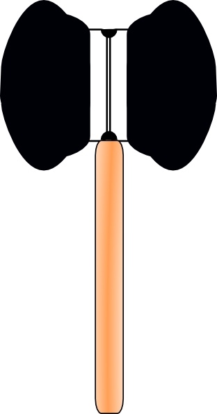 312x596 Gavel Hammer Clip Art Free Vector In Open Office Drawing Svg