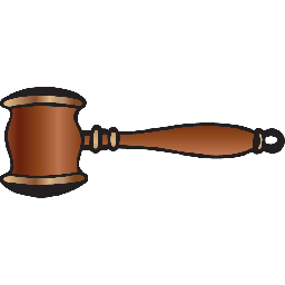 256x256 Gavel Hammer Clip Art Free Vector 4vector Clipartcow Image