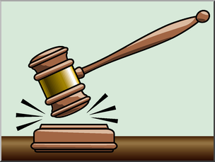 304x229 Clip Art Gavel Color I Abcteach