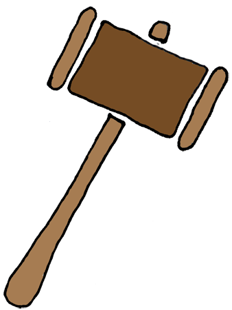 338x450 Clipart Gavel Clipart 2 Image