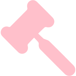 256x256 Pink Gavel 2 Icon