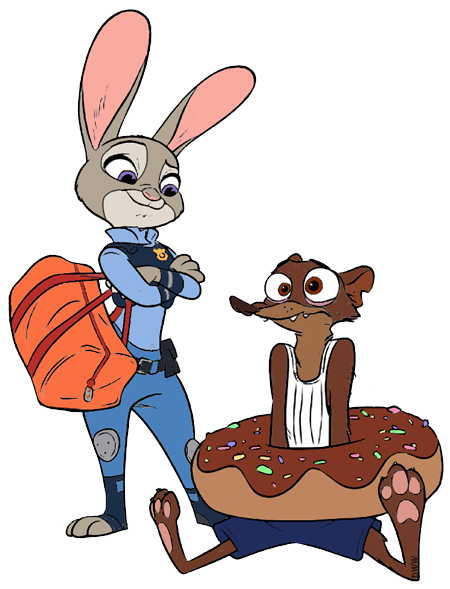 450x589 Disney's Zootopia Clip Art Disney Clip Art Galore