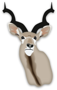 189x297 Gazelle Clip Art