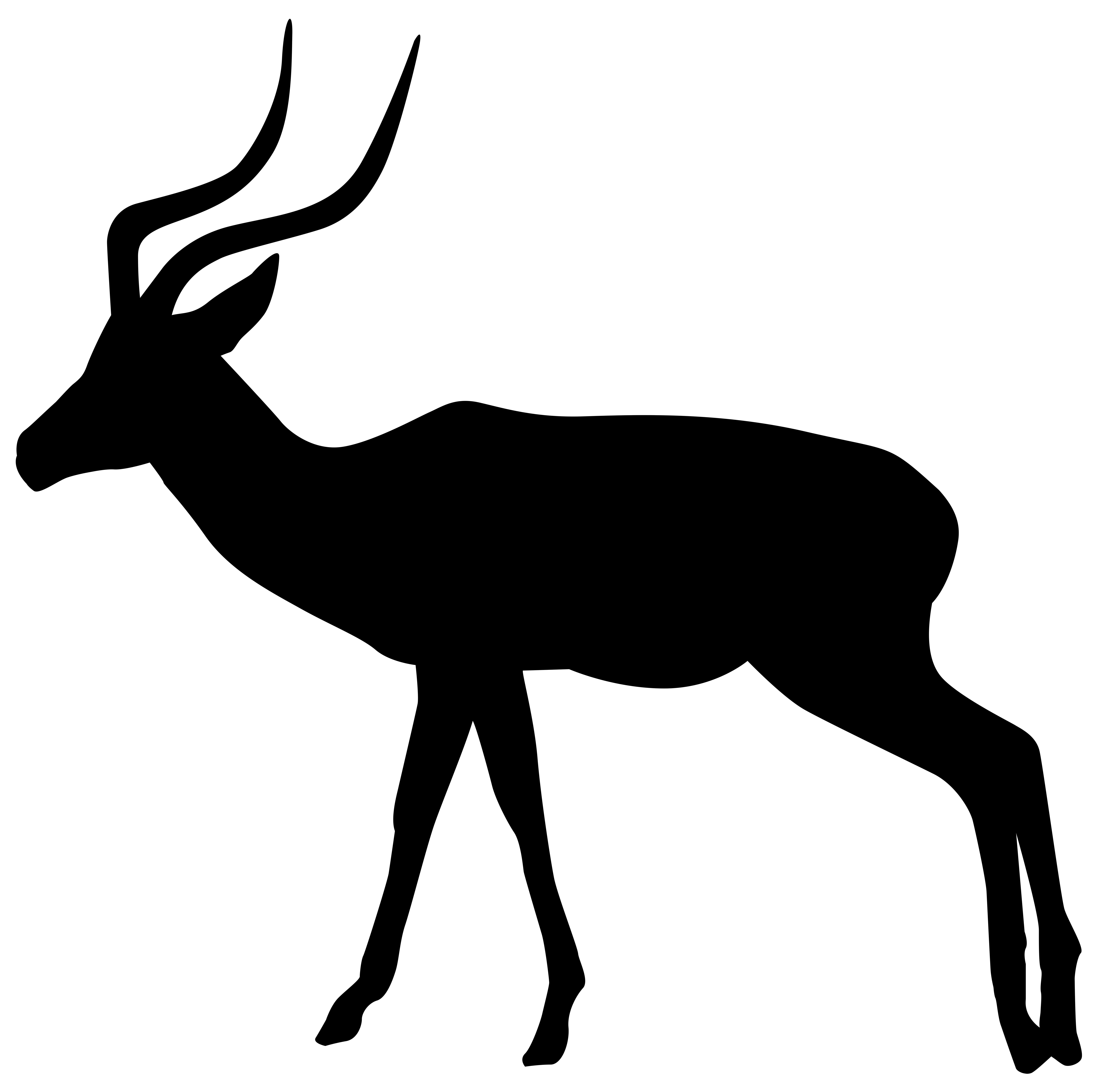 8000x7933 Gazelle Silhouette Png Transparent Clip Art Imageu200b Gallery