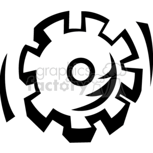 300x300 Royalty Free Cartoon Gear 170551 Vector Clip Art Image