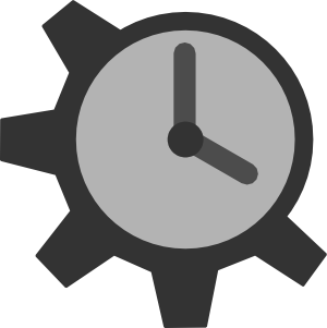300x301 Clock Gear Clip Art