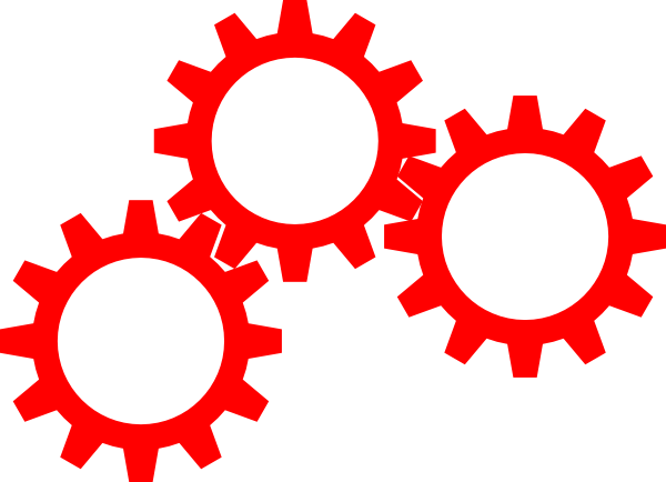 600x434 Gears Inter Lock Clip Art