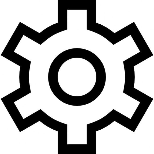 626x626 Gears Clipart Outline